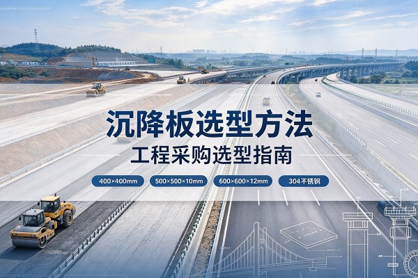 宽甸沉降板选择方法