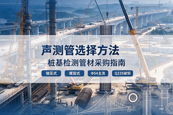 宽甸声测管选型标准