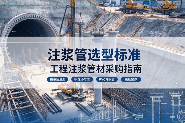 宽甸注浆管选型标准
