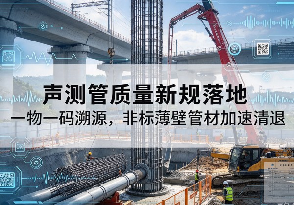 宽甸声测管质量新规落地，一物一码溯源，非标薄壁管材加速清退