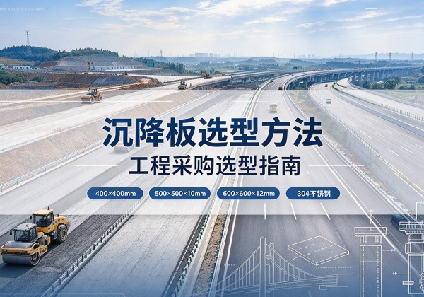 宽甸沉降板选择方法